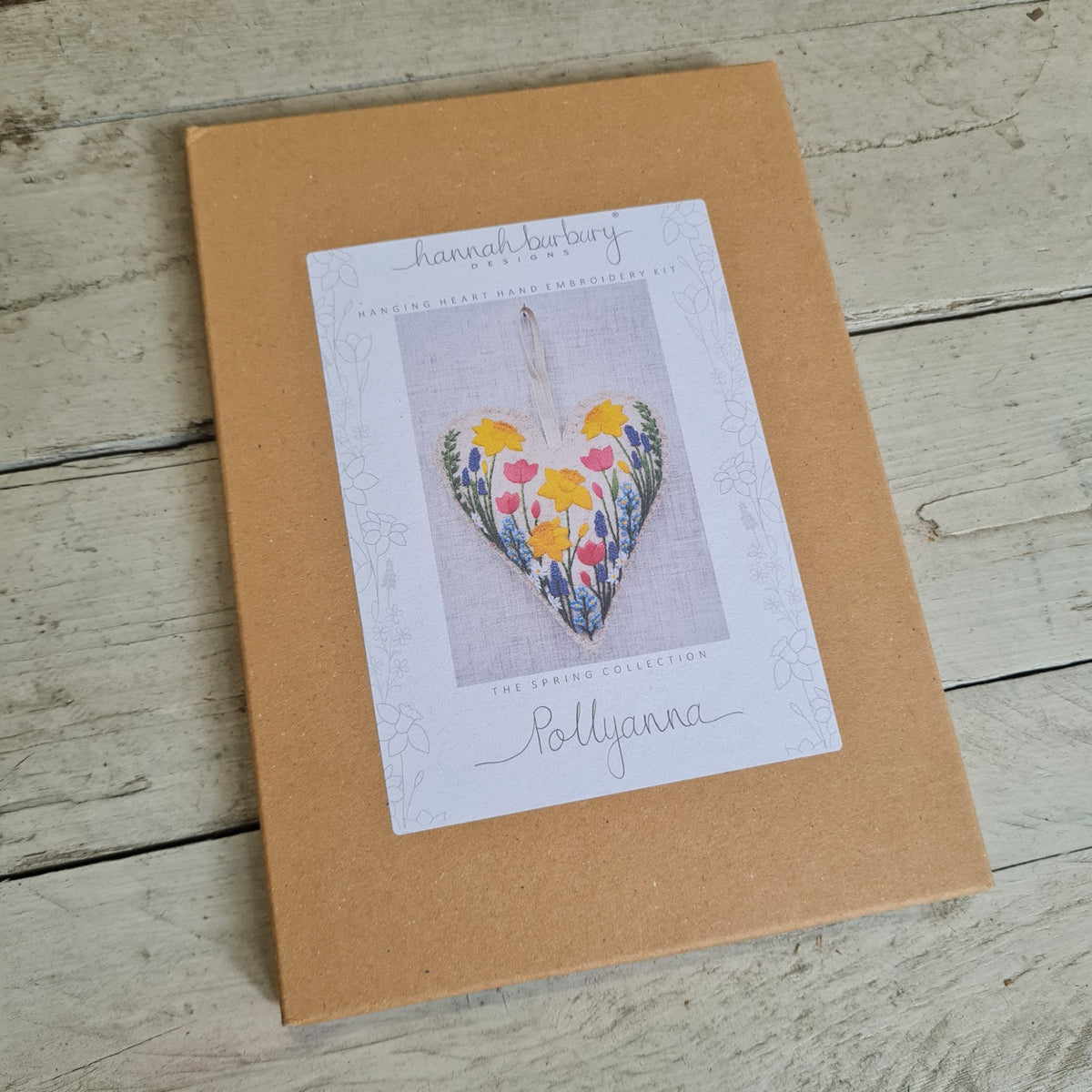 Pollyanna Heart Embroidery Kit