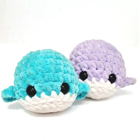 Pair of Whales Crochet Kit