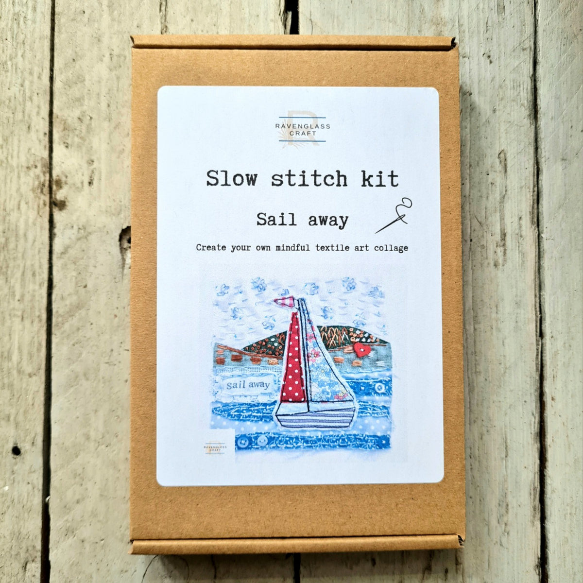 Sail Away Slow Stitch Kit