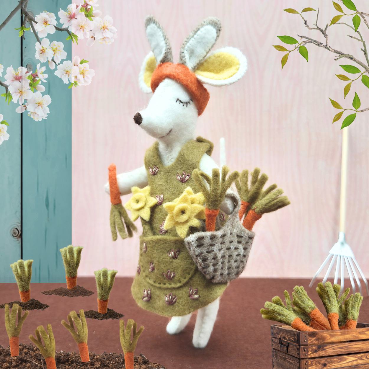 Little Mouse is a Bunny Felt Kit