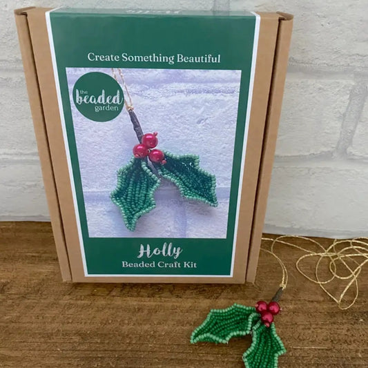 Holly Beaded Flower Kit